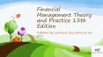 Compare Financial Management Theory and Practice 13th Edition Online