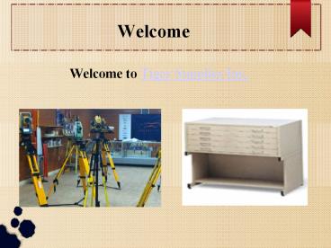 Tiger Supplies Inc. - Online Emporium