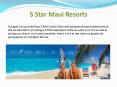 5 Star Maui Resorts PowerPoint PPT Presentation