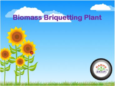 Biomass Briquetting Plant (1)