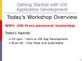 iOS Development Workshop PowerPoint PPT Presentation