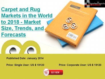 Carpets and Rugs Industry Global Analysis