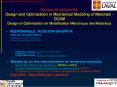 Groupe de recherche: Design and Optimization in Mechanical Modeling of Materials - DO3M Design et Optimisation en Mod PowerPoint PPT Presentation