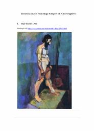 Henri Matisse Paintings Subject of Nude Figures--Artisoo