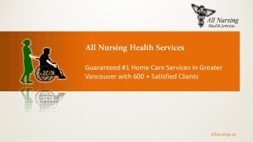 All Nursing Health Services Inc