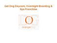 Get Dog Daycare, Overnight Boarding & Spa Franchise PowerPoint PPT Presentation