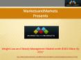 Market research report on weight loss and management market PowerPoint PPT Presentation