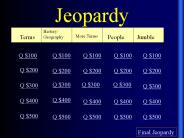 Jeopardy