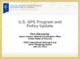 U.S. GPS Program and Policy Update PowerPoint PPT Presentation