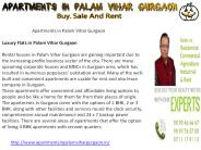 Apartments in Palam Vihar Gurgaon