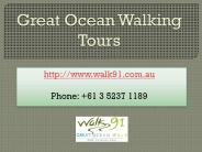Walk Through Great Ocean Walk