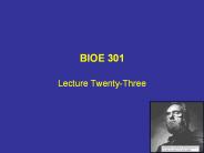 BIOE 301