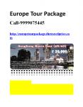europe tour package (1) PowerPoint PPT Presentation