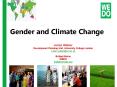 Gender and Climate Change PowerPoint PPT Presentation
