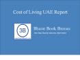 Cost of Living UAE Report PowerPoint PPT Presentation