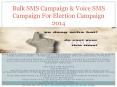 Bulk SMS Campaign & Voice SMS Campaign For Election Campaign 2014 PowerPoint PPT Presentation