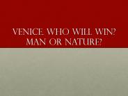 Venice. Problem of drowning