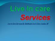 Supported Living and Live In care Services