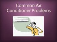 Common Air Conditioner Problems