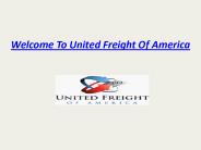 United Freight of America