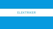 Elektriker