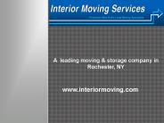 Interior Moving Services - Rochester NY movers