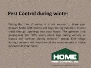 Residential pest control Columbia
