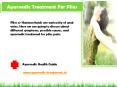 Ayurvedic Treatment for Piles (Hemorrhoids)