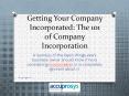 Incorporation of a company Hyderabad – accuprosys PowerPoint PPT Presentation