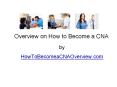 Essential Guide on How to Become a CNA PowerPoint PPT Presentation