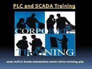 PLC and SCADA Training with focus on placement