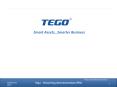 TEGO Offering Smart Asset Solutions PowerPoint PPT Presentation
