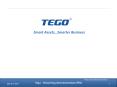 TEGO Offering Smart Asset Solutions (1) PowerPoint PPT Presentation