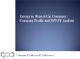 Enterprise Rent-A-Car Company : Company Profile and  Company Profile PowerPoint PPT Presentation