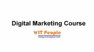 Internet marketing training program by IT People