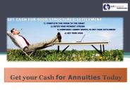 Get Instant Cash for Annuities Today
