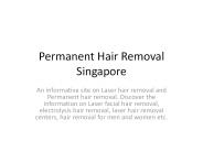 Hair Removal Singapore