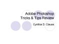 Adobe Photoshop Tricks PowerPoint PPT Presentation