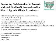 Enhancing Collaborations to Promote a Mental Health