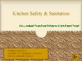 Kitchen Safety PowerPoint PPT Presentation