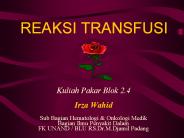 REAKSI TRANSFUSI