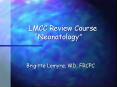 LMCC Review Course  PowerPoint PPT Presentation