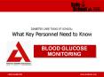 BLOOD GLUCOSE MONITORING PowerPoint PPT Presentation