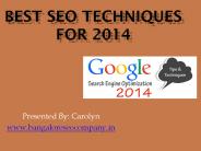 Best SEO Techniques For 2014