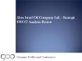 Alon Israel Oil Company Ltd. - Strategic SWOT Analysis Review PowerPoint PPT Presentation