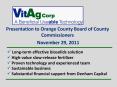 Presentation to Orange County Board of County Commissioners PowerPoint PPT Presentation