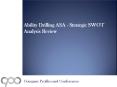 Ability Drilling ASA - Strategic SWOT Analysis Review PowerPoint PPT Presentation