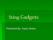 sting gadgets