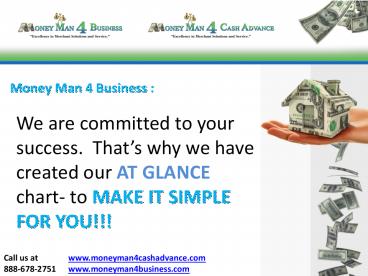 Money Man 4 Business offers credit business loans - MoneyMan4Business