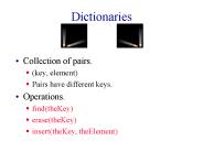 Dictionaries